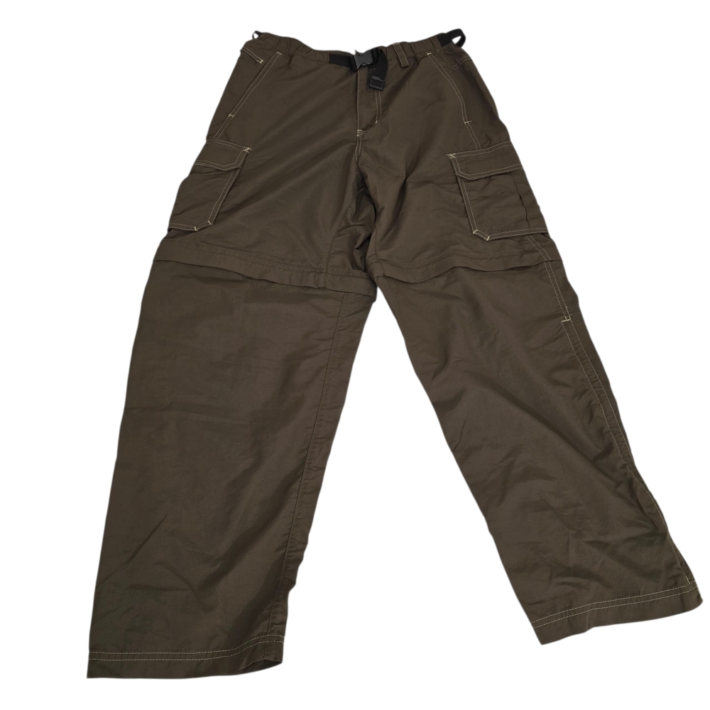REI Men's Dark Olive Green Convertible Cargo Pants To Shorts  Sz 28